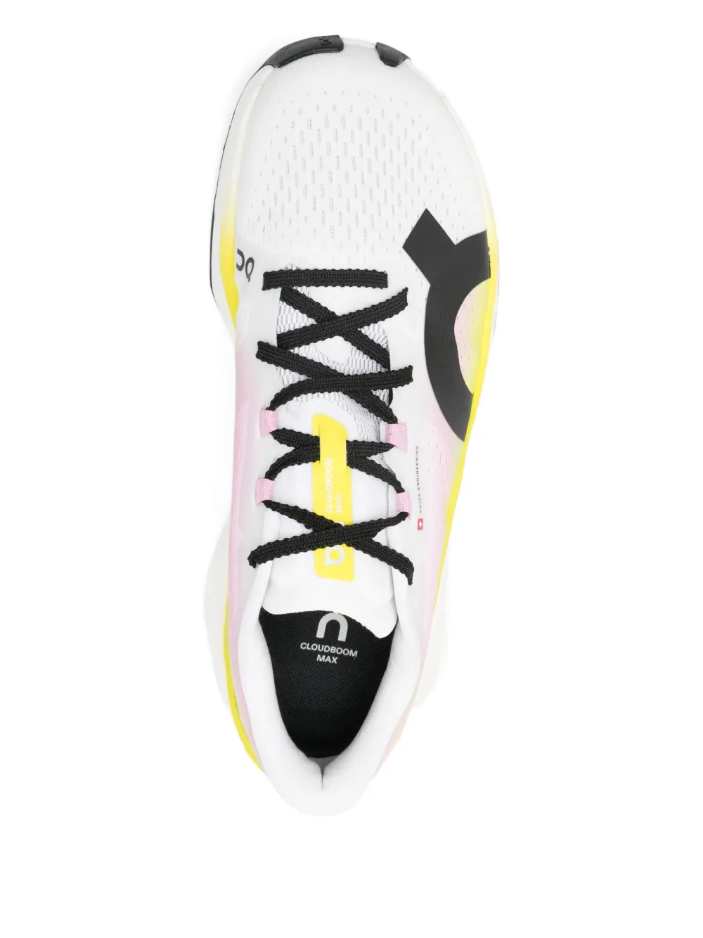 On Running Cloudboom logo-print sneakers Yellow