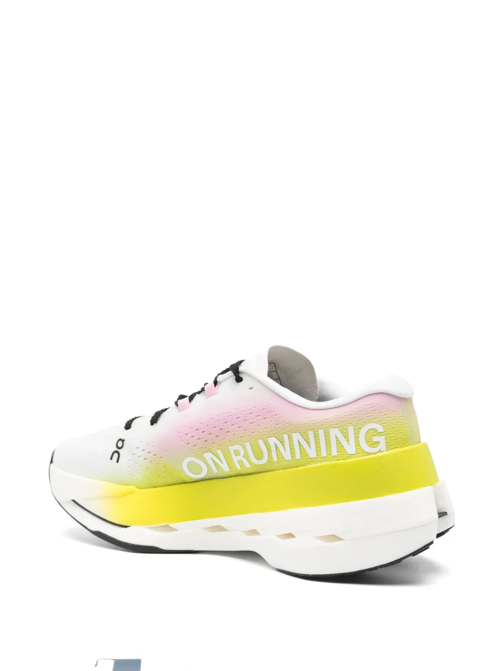 On Running Cloudboom logo-print sneakers Yellow