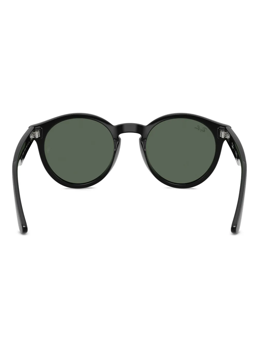 Ray-Ban Zonnebril met rond montuur Zwart
