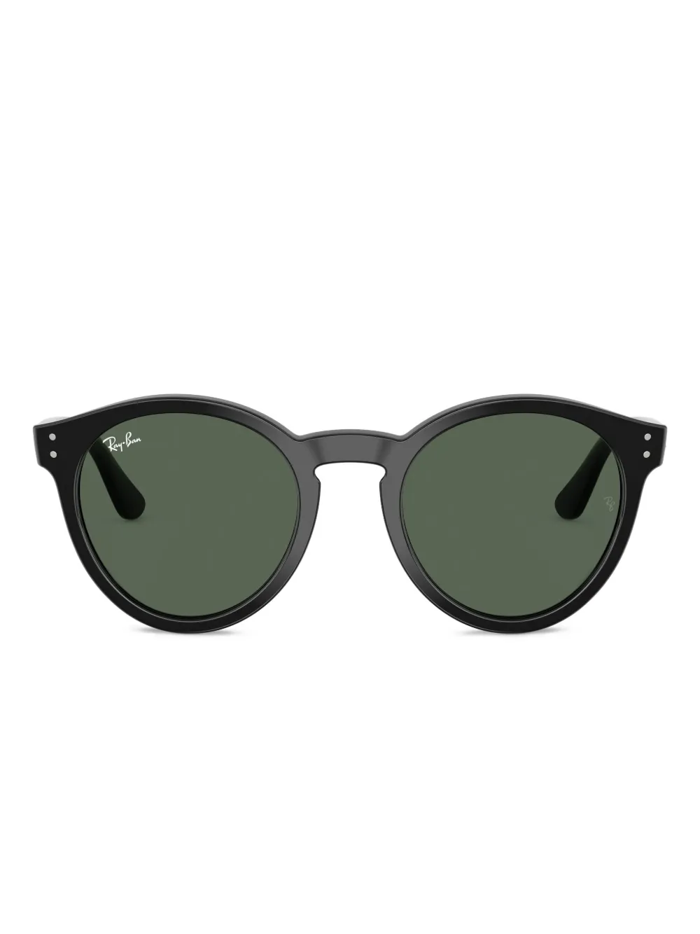 Ray-Ban round-frame sunglasses | Black | Image 1