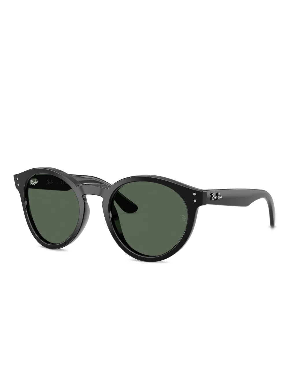 Ray-Ban Zonnebril met rond montuur - Zwart