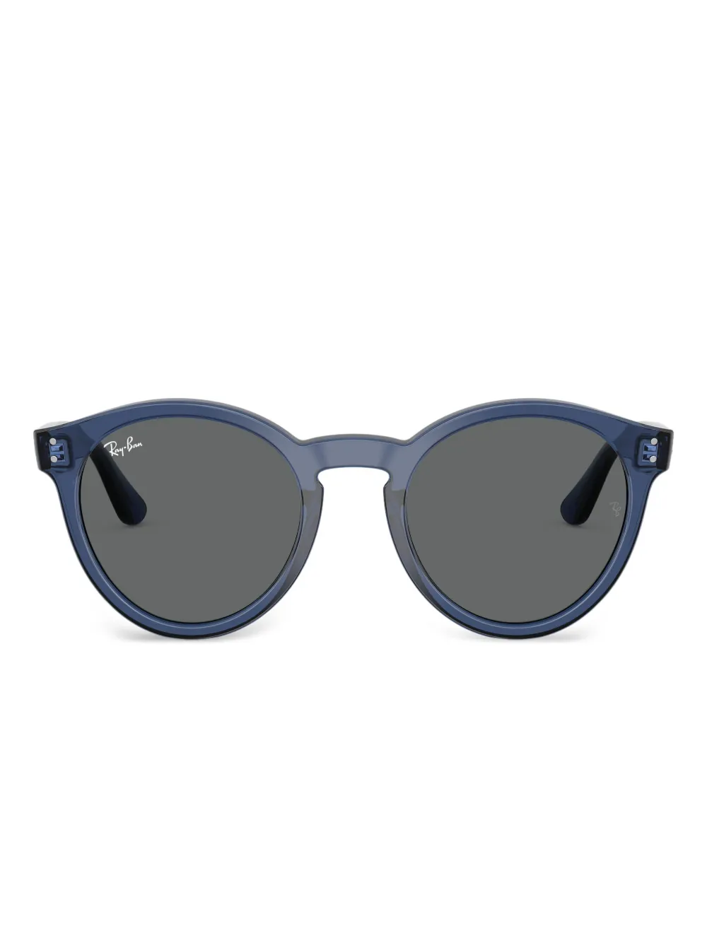Ray-Ban round-frame sunglasses | Blue | Image 1