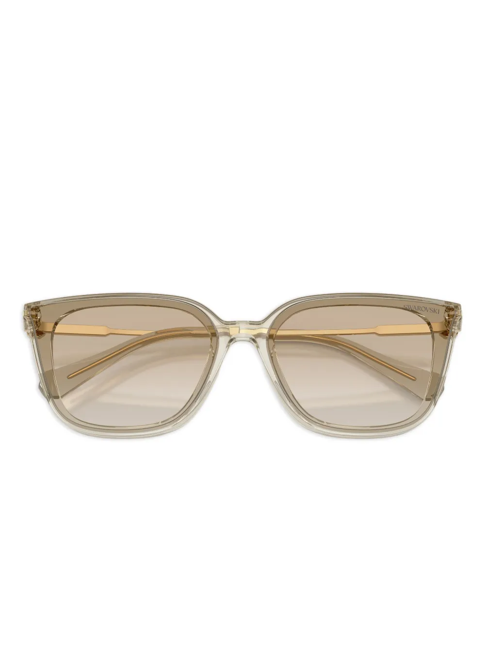 Swarovski Eyewear Embellished Sunglasses In Neutral