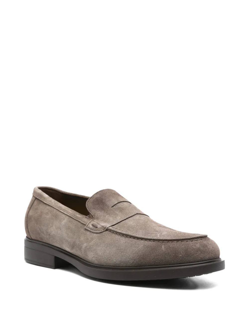 Doucal's Suède loafers - Grijs