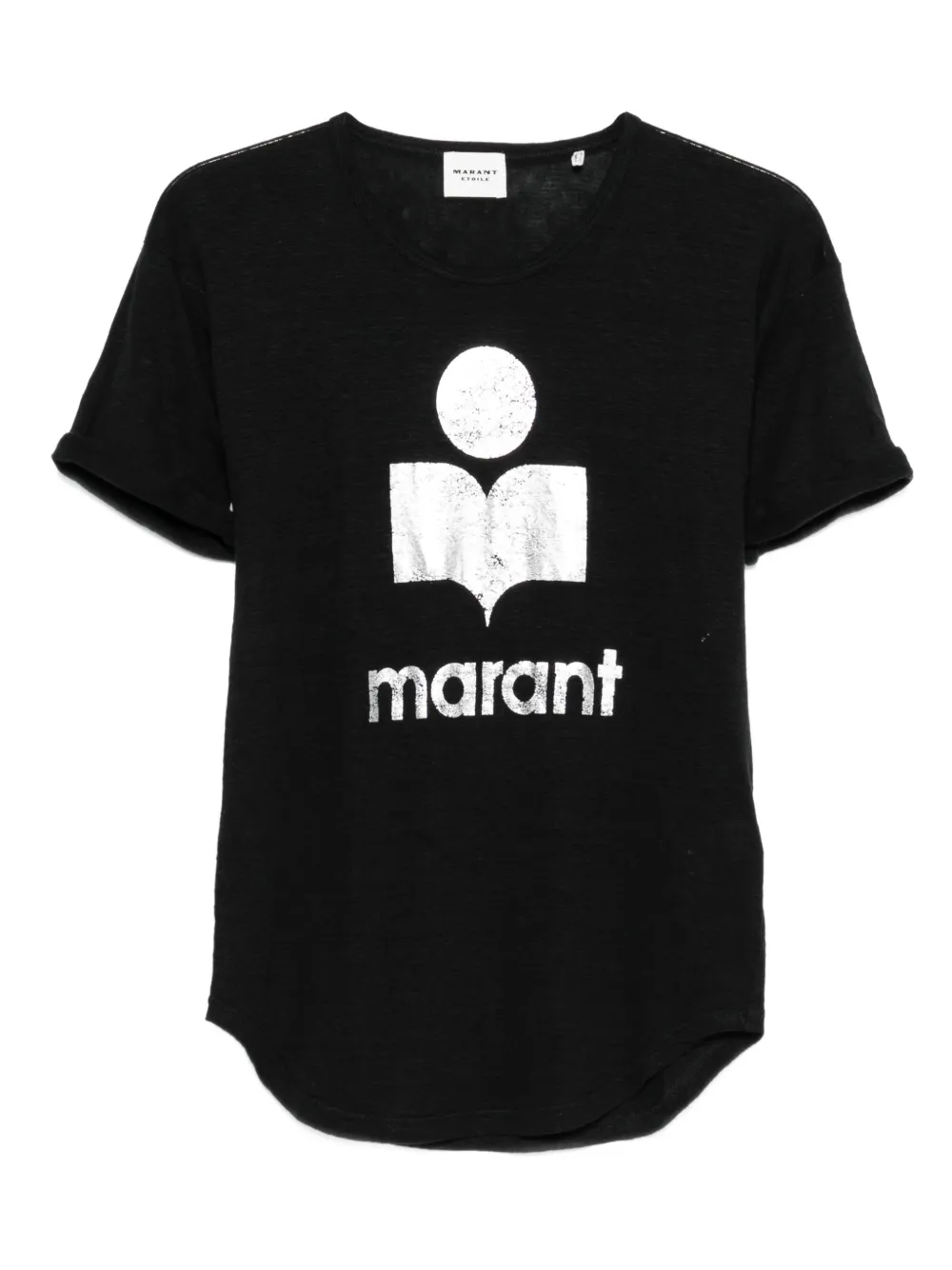 MARANT ÉTOILE logo-print T-shirt | Black | Image 1