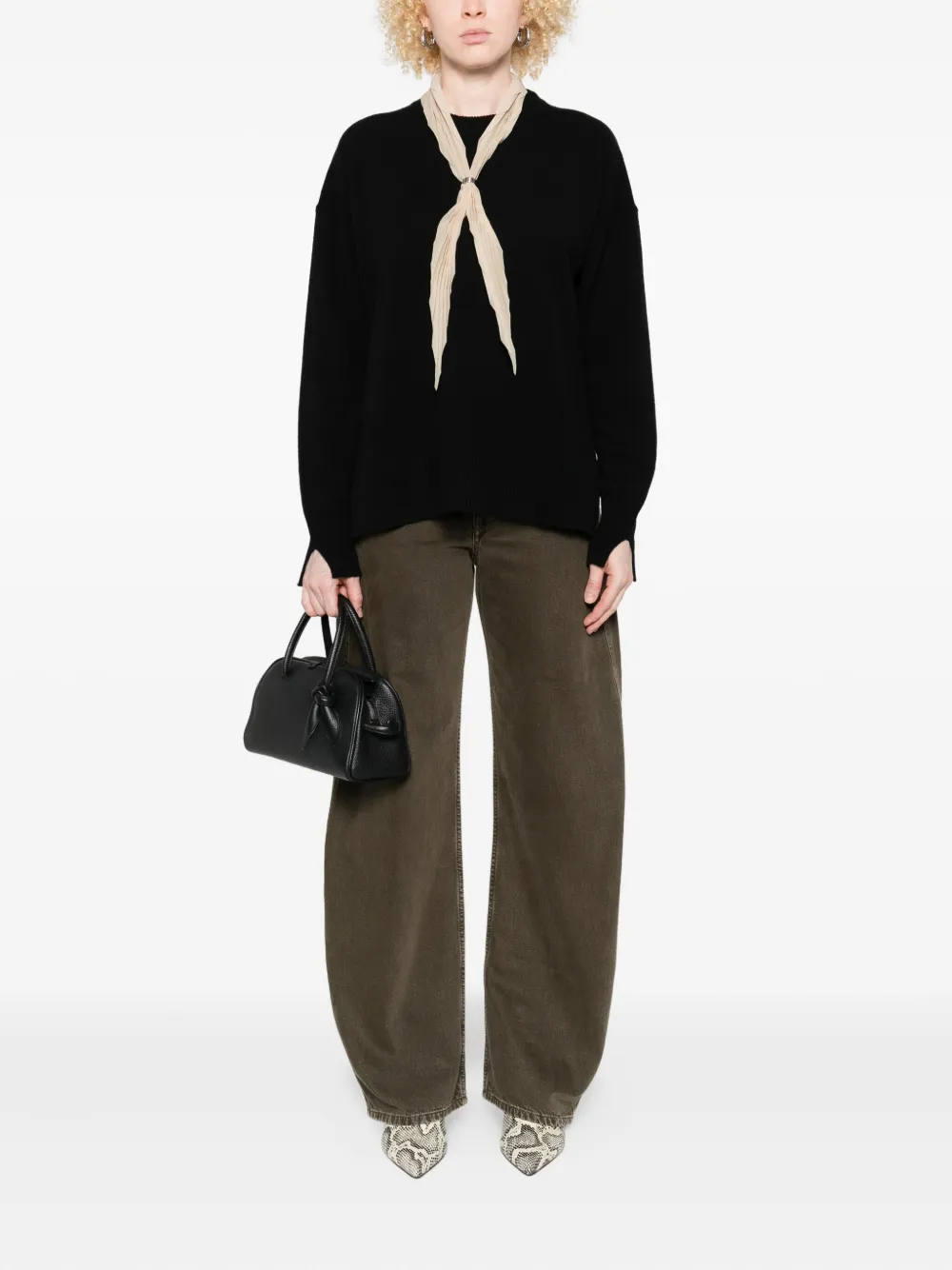 Roberto Collina crew neck sweater | Knitted Sweaters | Image 2