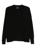 Roberto Collina crew neck sweater - Black