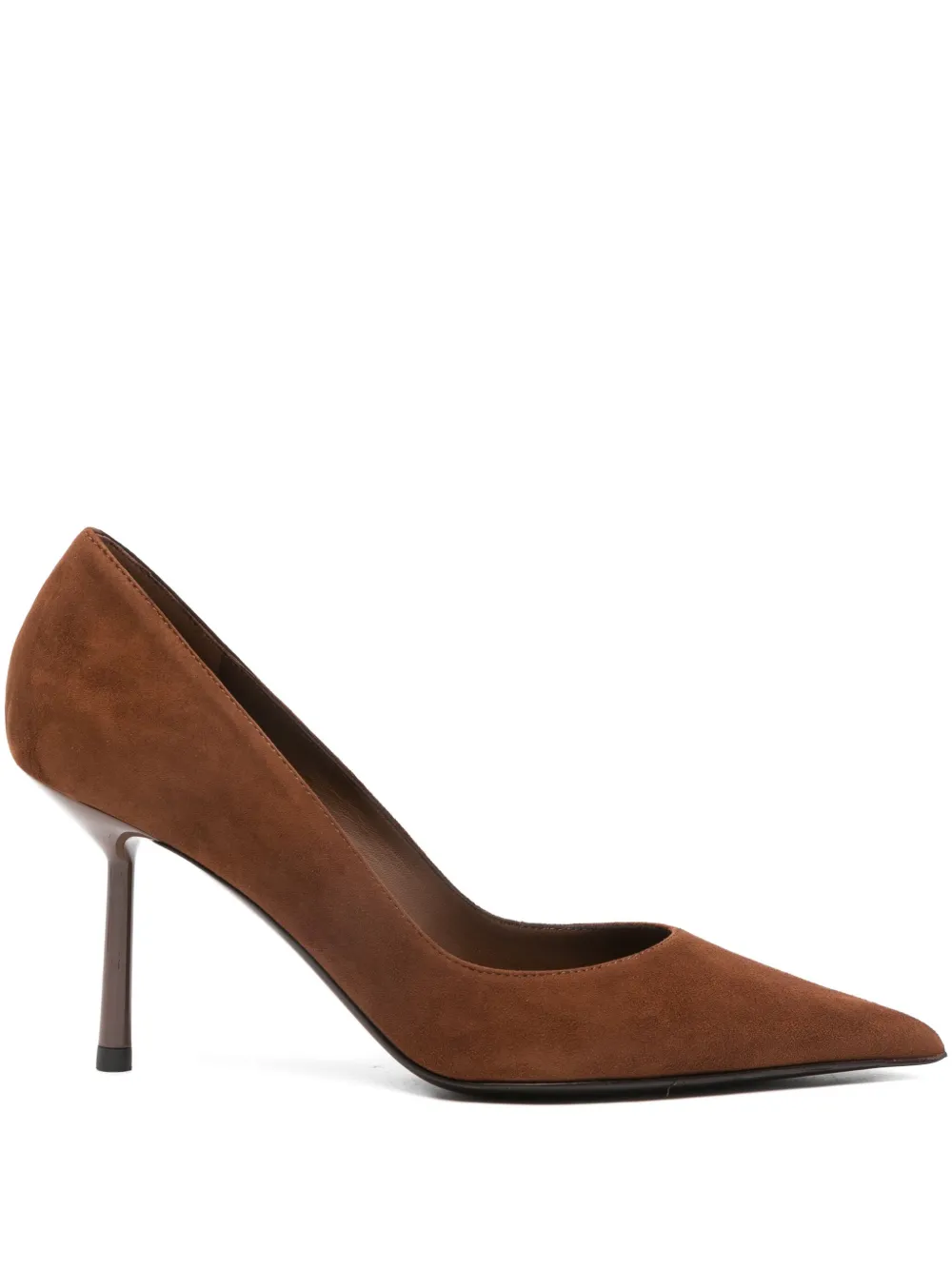 Le Silla suede pumps Bruin