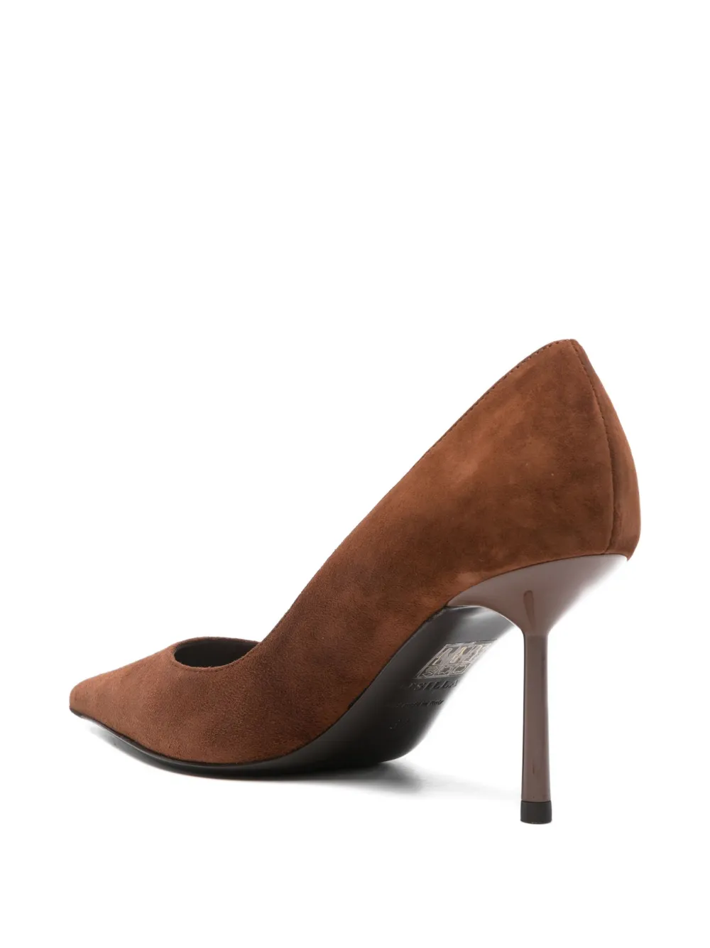 Le Silla suede pumps Bruin