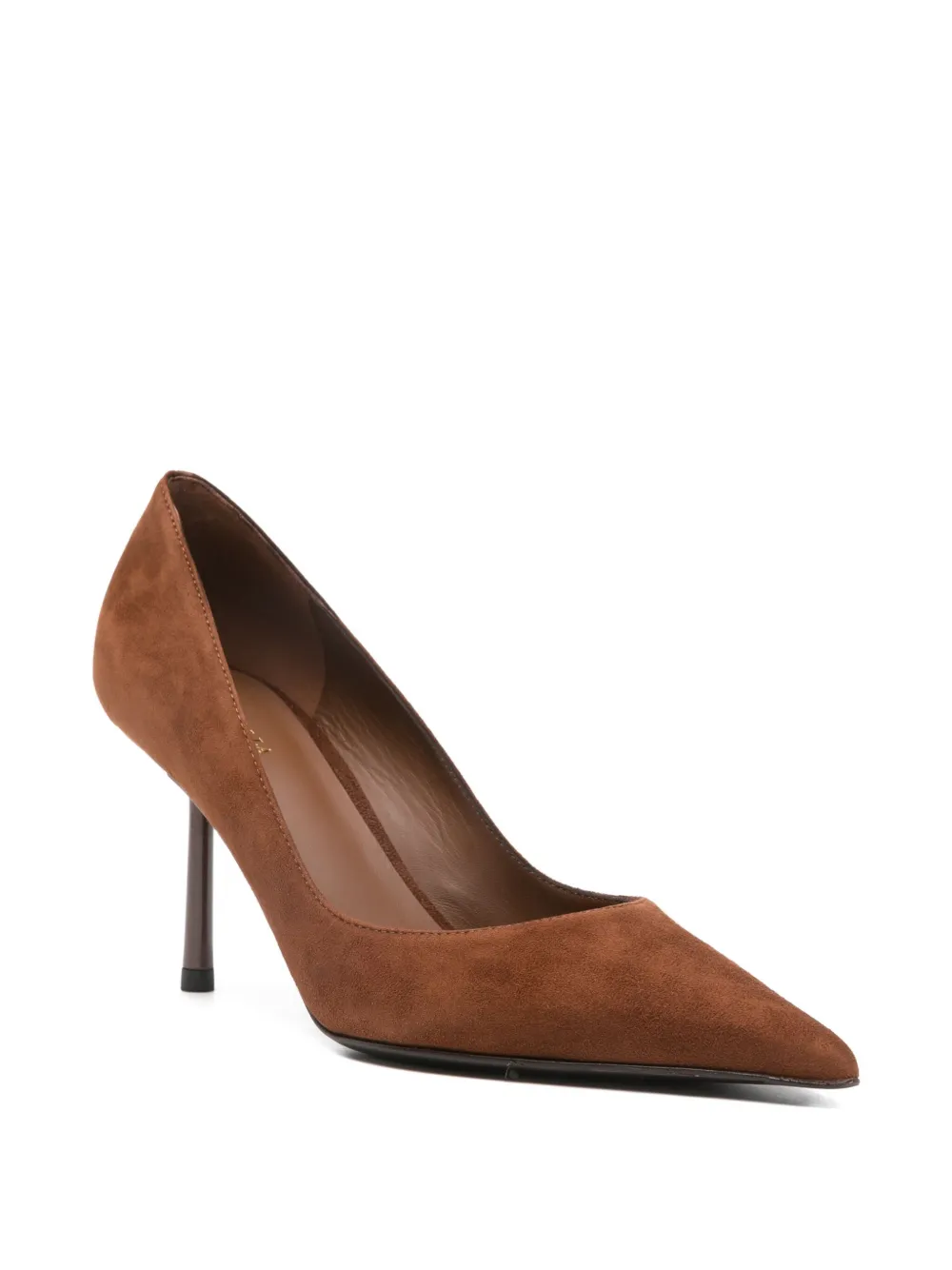 Le Silla suede pumps Bruin