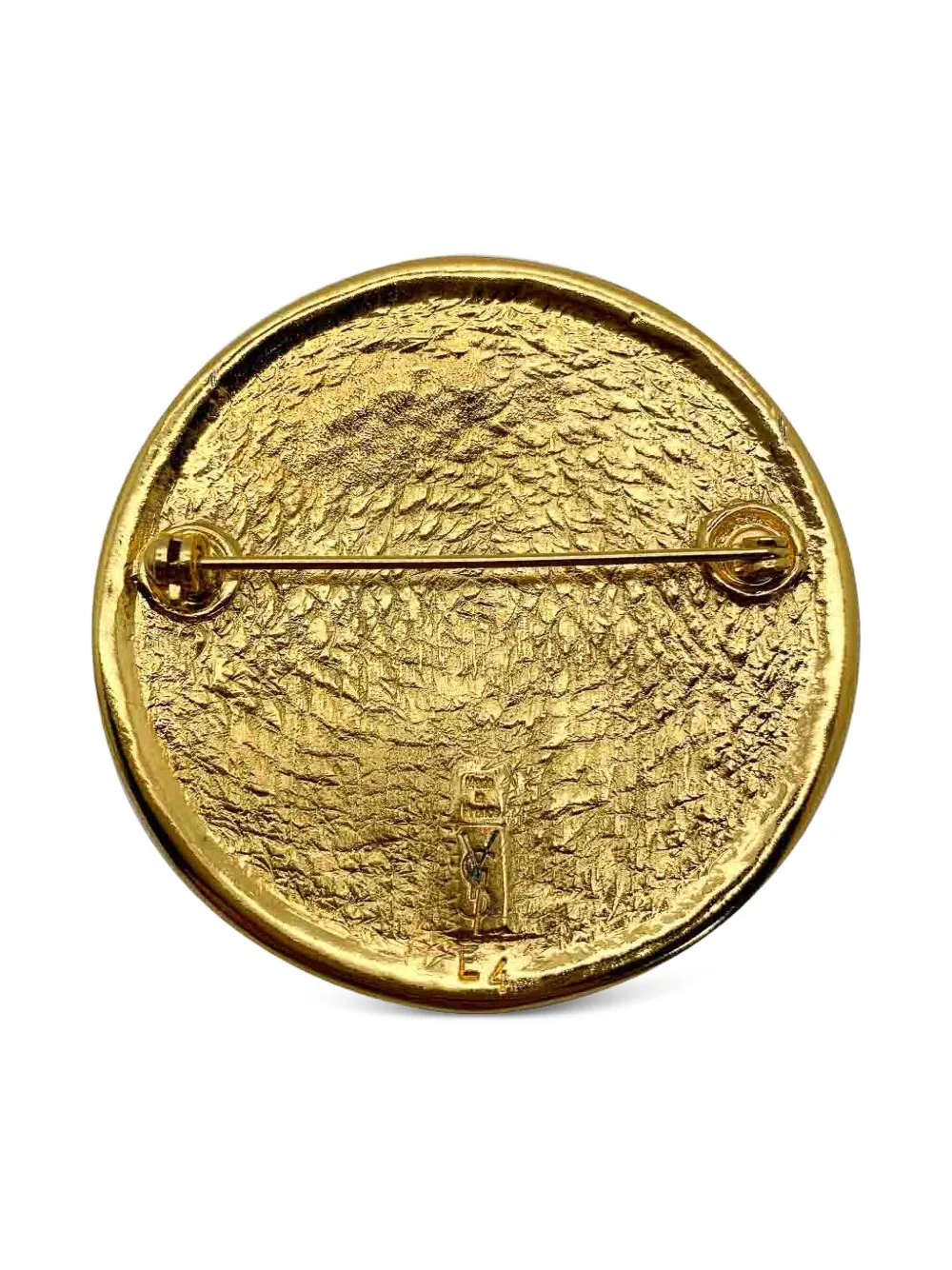 1980s Celestial Shield Brooch