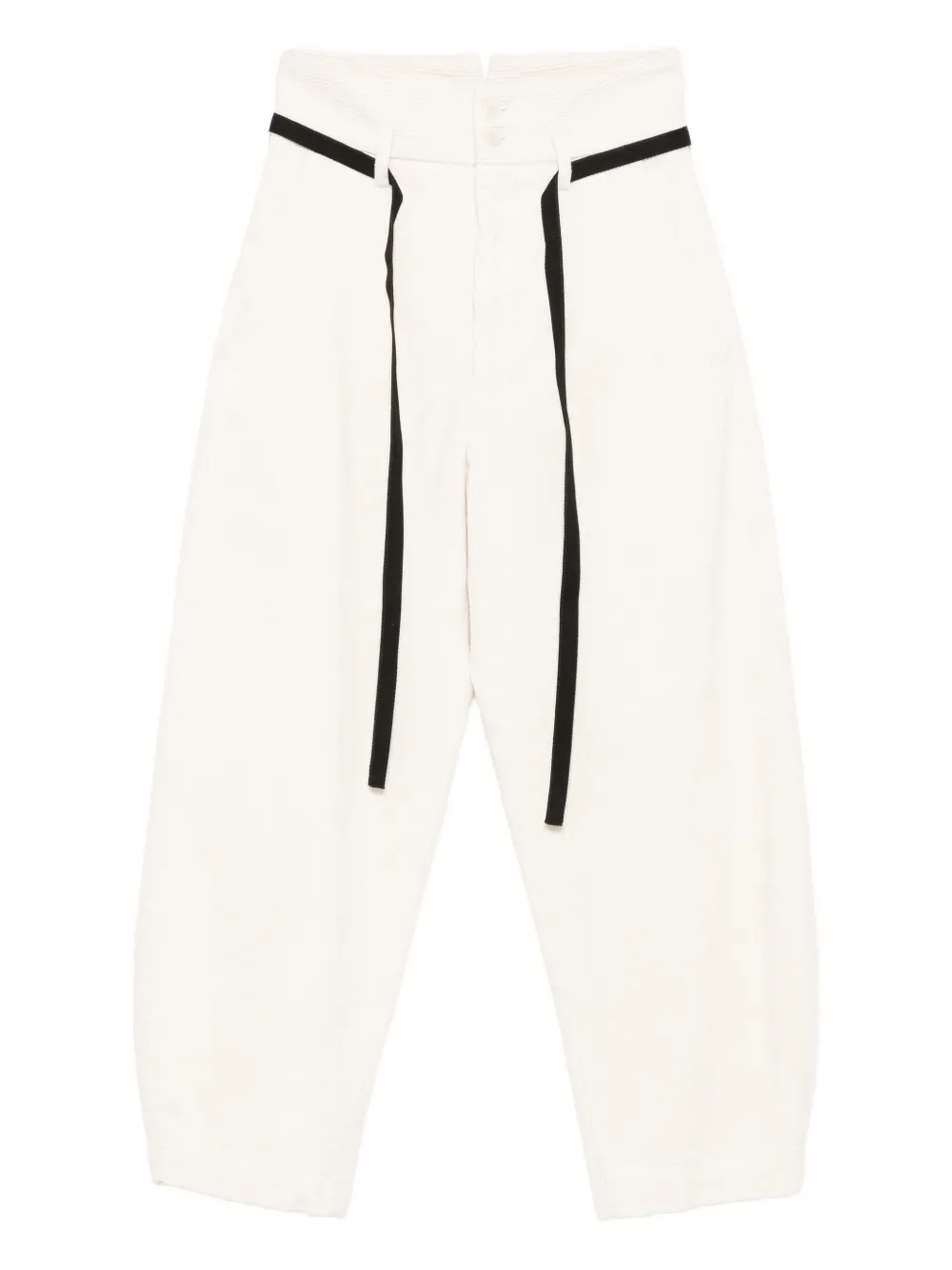 Barena welt-pockets belted trousers | Neutrals | Image 1