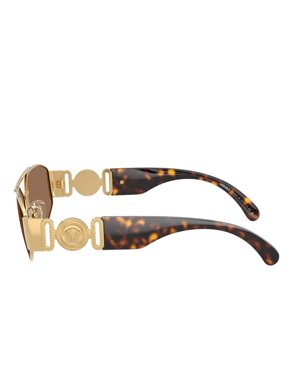 Versace Man Sunglasses Ve2287 In Brown