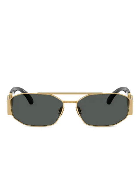Versace Eyewear embellished double-bridge sunglasses
