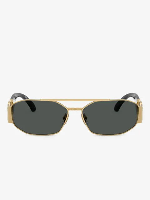 Versace Eyewear Medusa solbriller med geometrisk stel