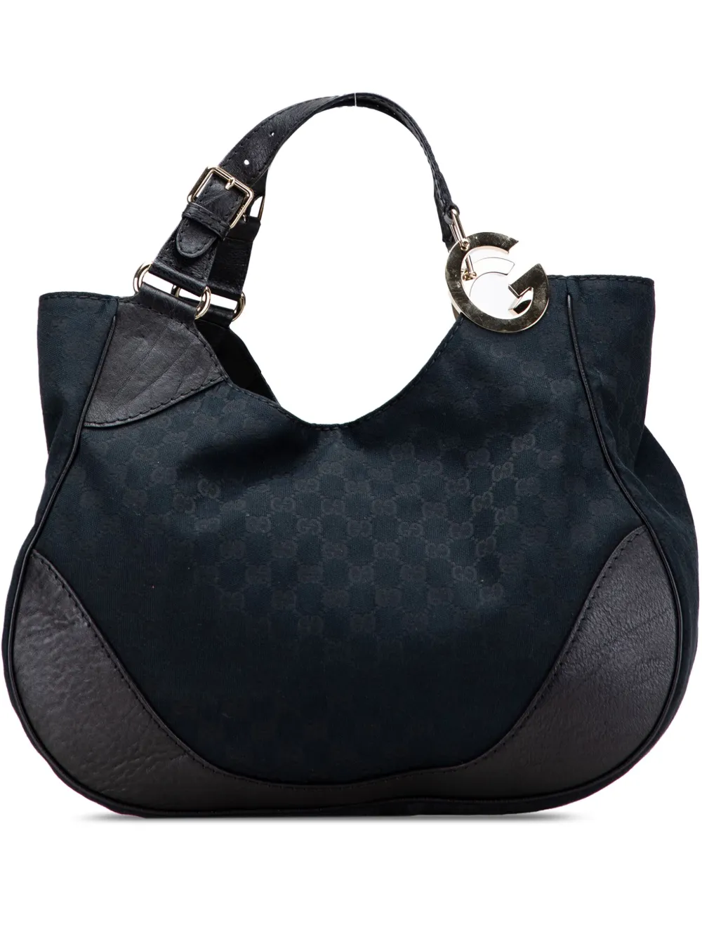 Gucci Pre-Owned 2016-2025 GGキャンバス シャーロット トートバッグ - ブルー Gucci Pre-Owned 2016-2025 GGキャンバス シャーロット トートバッグ - ブルー