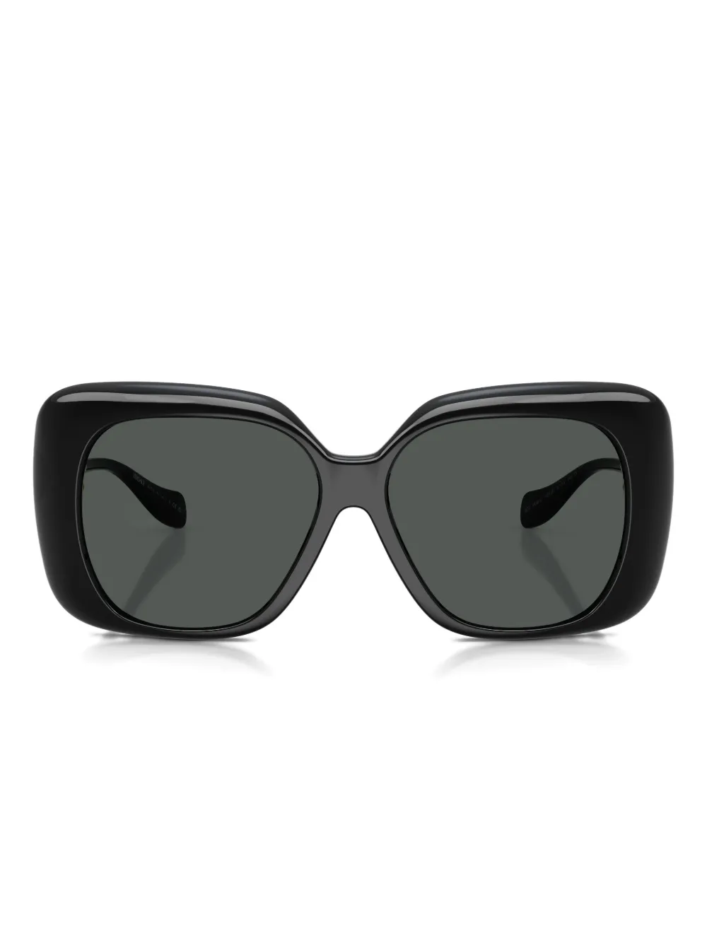 Versace Medusa Square-frame Sunglasses In Black