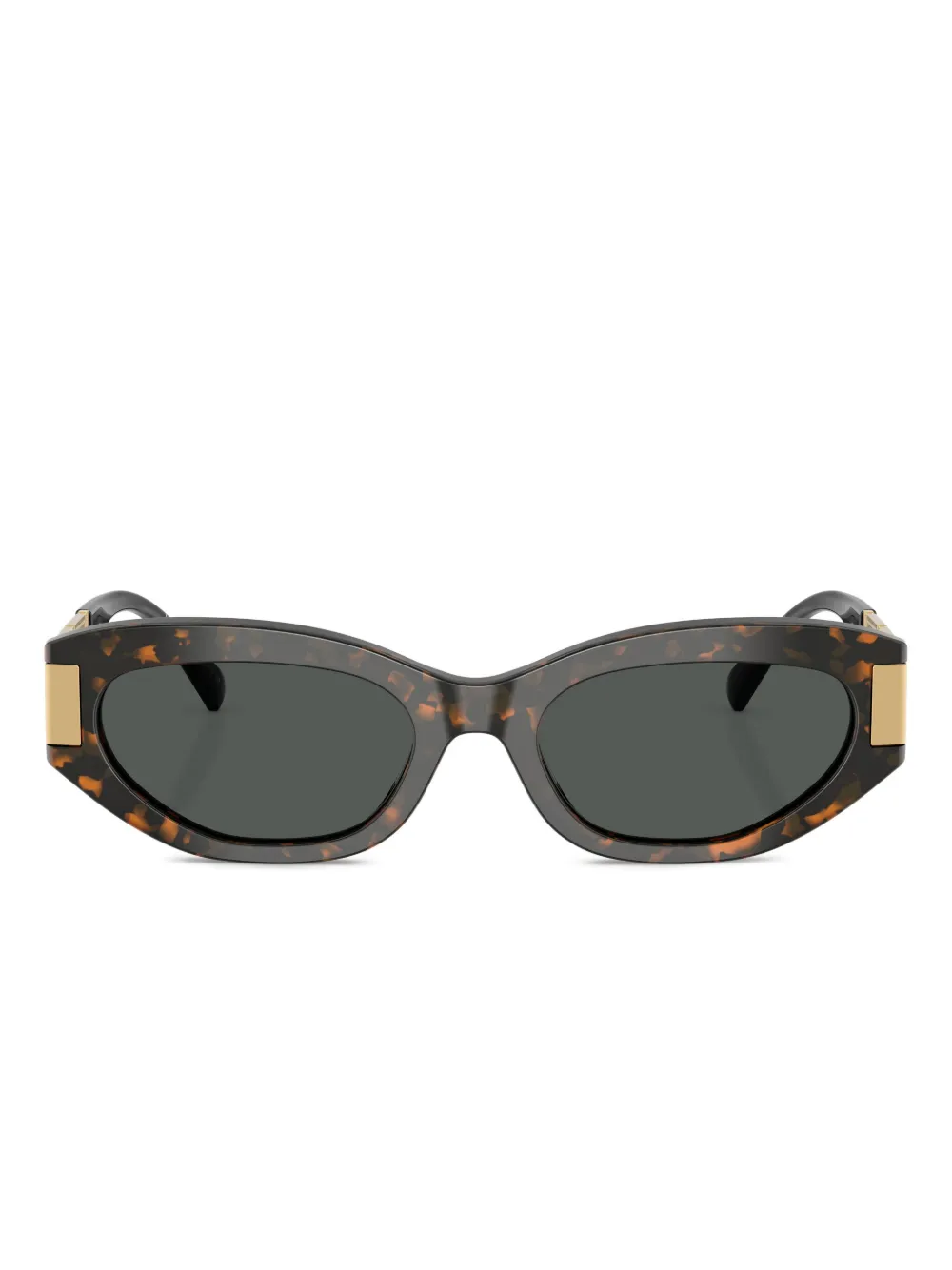 Versace Eyewear round-frame sunglasses | Brown | Image 1