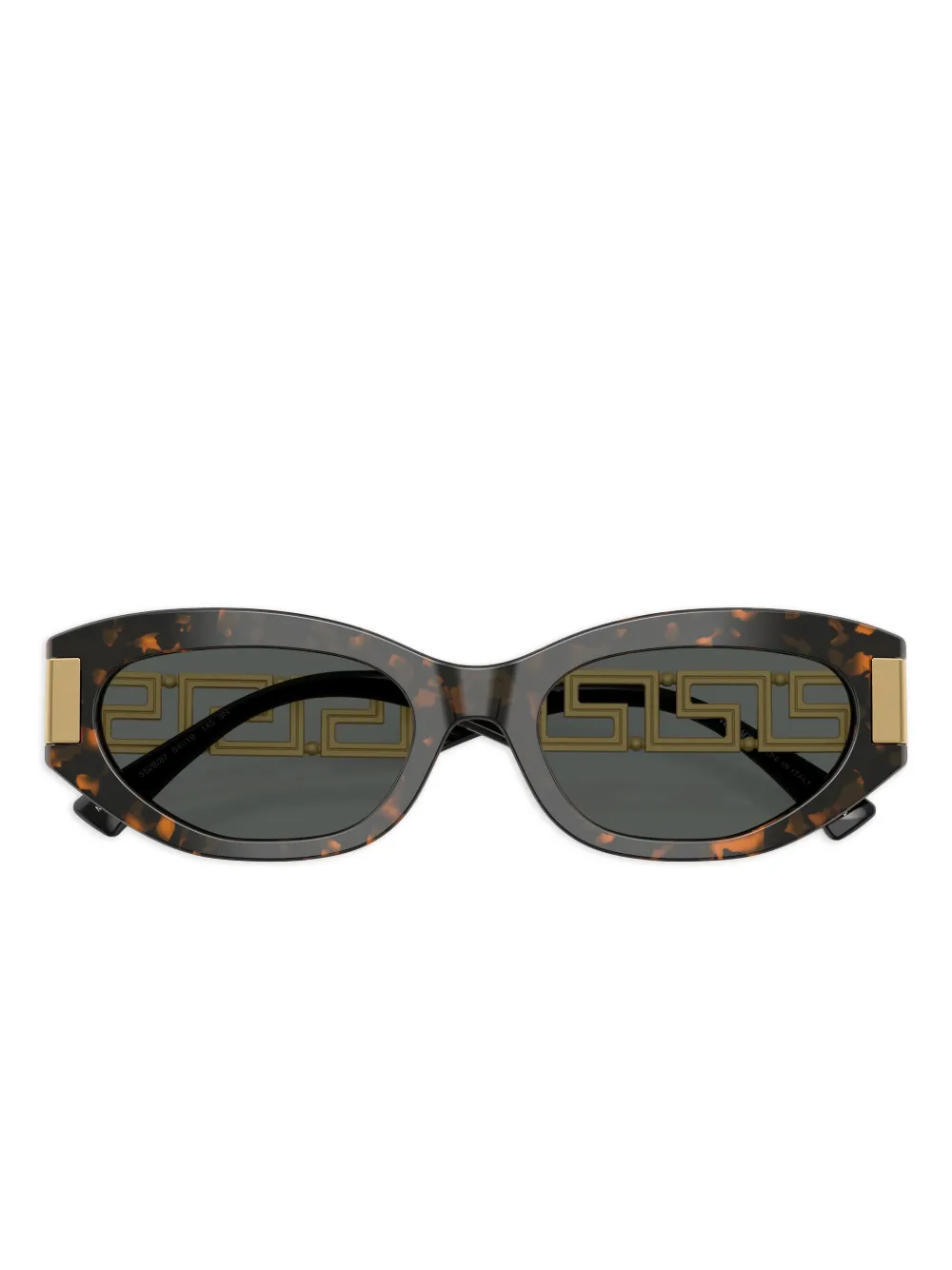 Versace Eyewear Zonnebril met rond montuur Groen