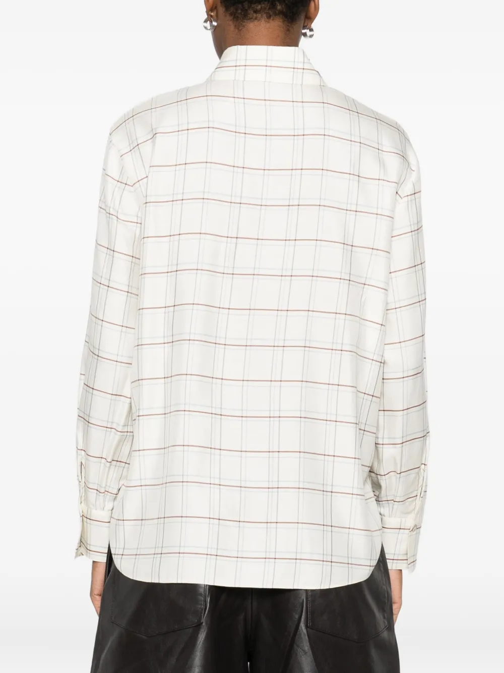 Vince Geruite blouse Beige