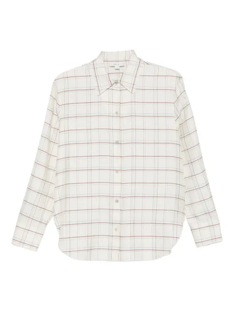 Vince checke-pattern shirt