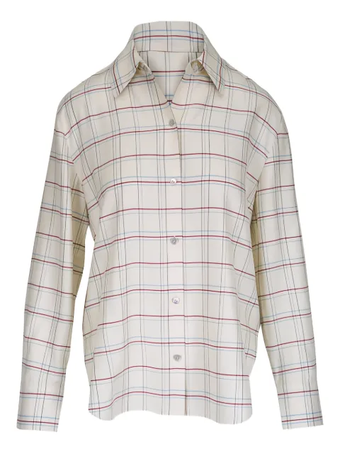 Vince checke-pattern shirt