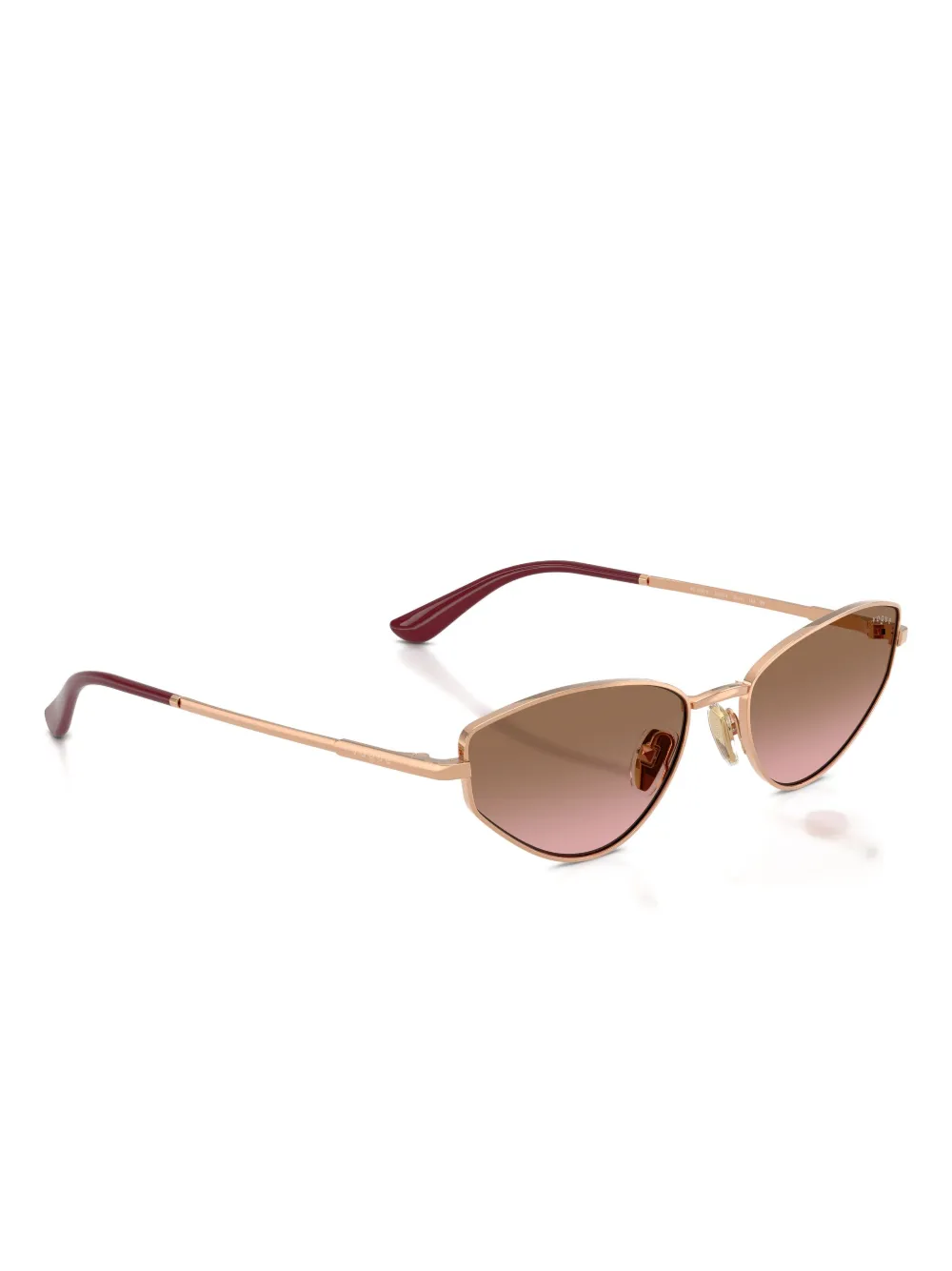 Vogue Eyewear Gradient Cat-eye Sunglasses In Pink