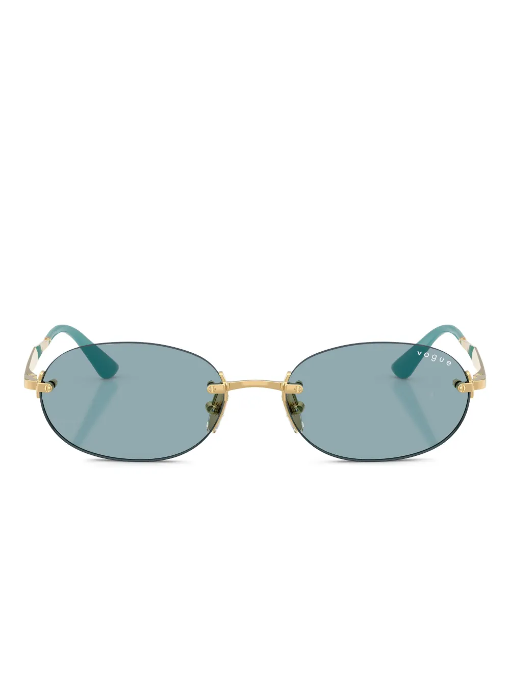 Vogue Eyewear  oval-frame sunglasses | Gold | Image 1