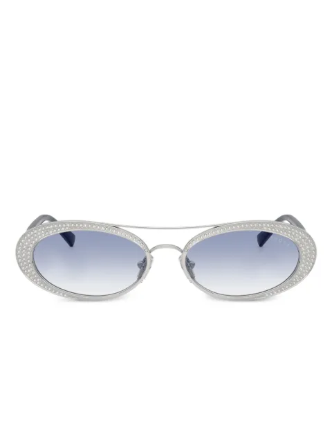 Vogue Eyewear embellished oval-frame sunglasses