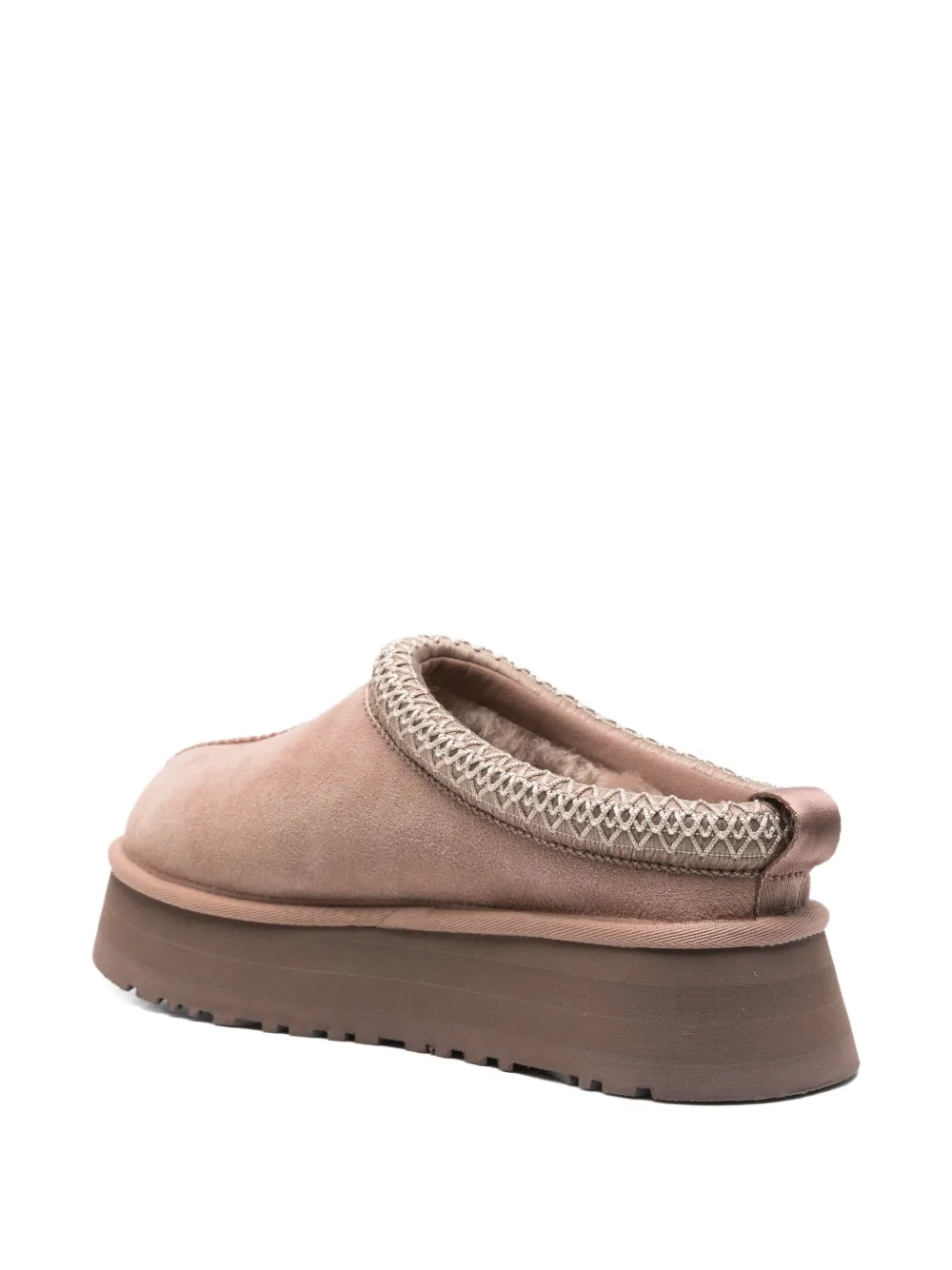 Ugg Tazz Braided-trim Slippers In Pink