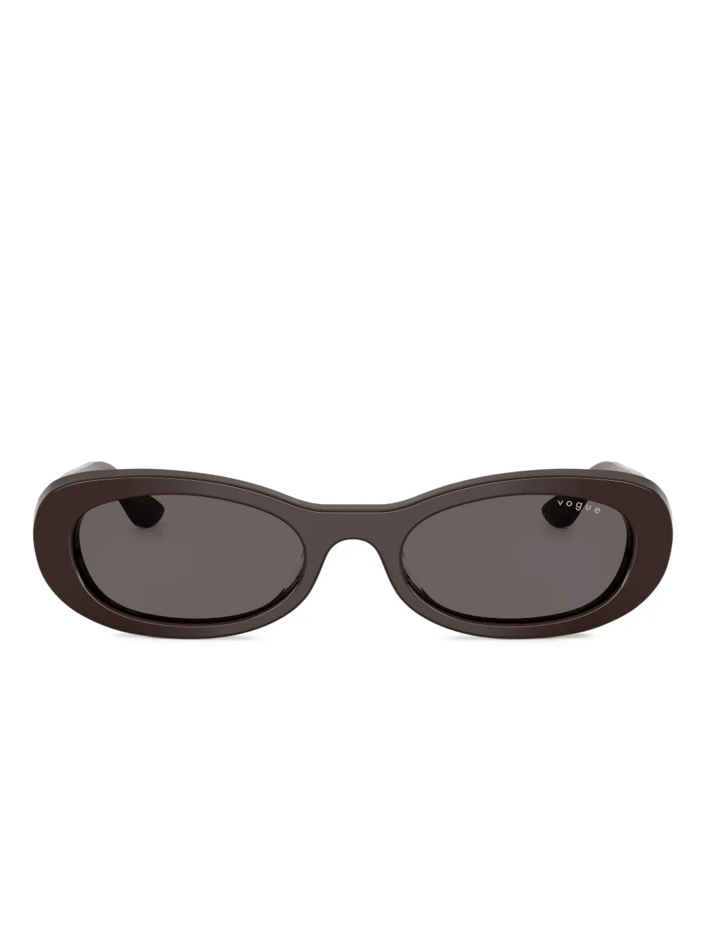 Vogue Eyewear oval-frame sunglasses | Brown | Image 1
