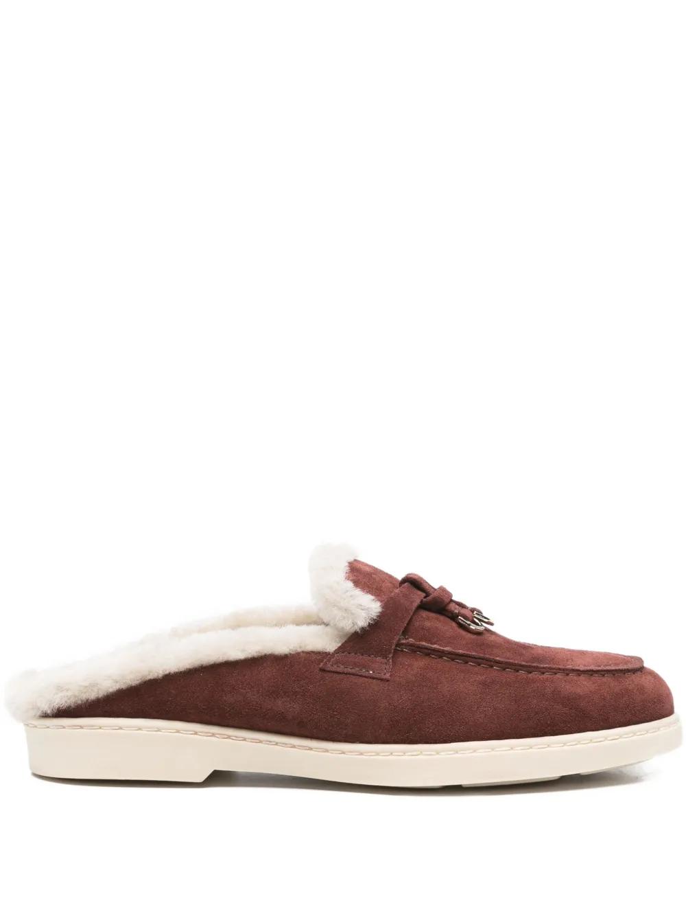 Doucal's Muiltjes met afwerking Rood