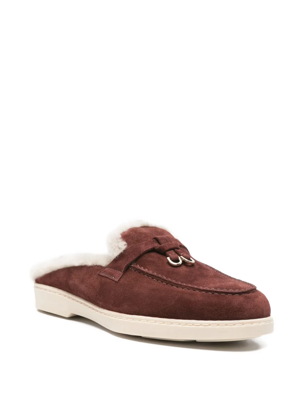 Doucal's Muiltjes met afwerking Rood