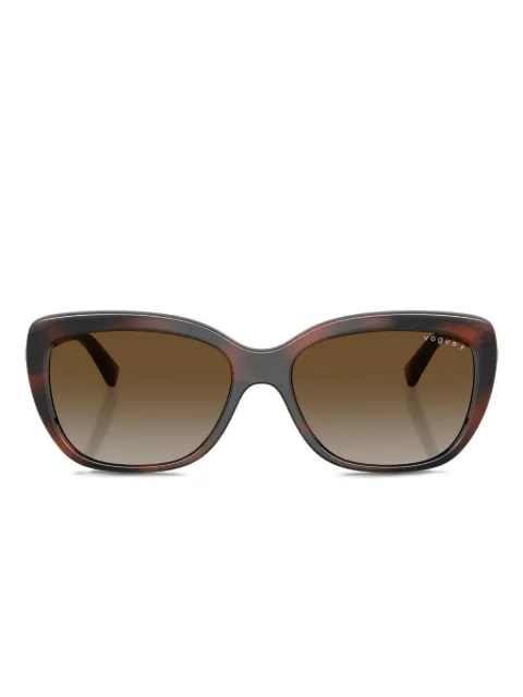 Vogue Eyewear tortoiseshell-effect rectangle-frame sunglasses