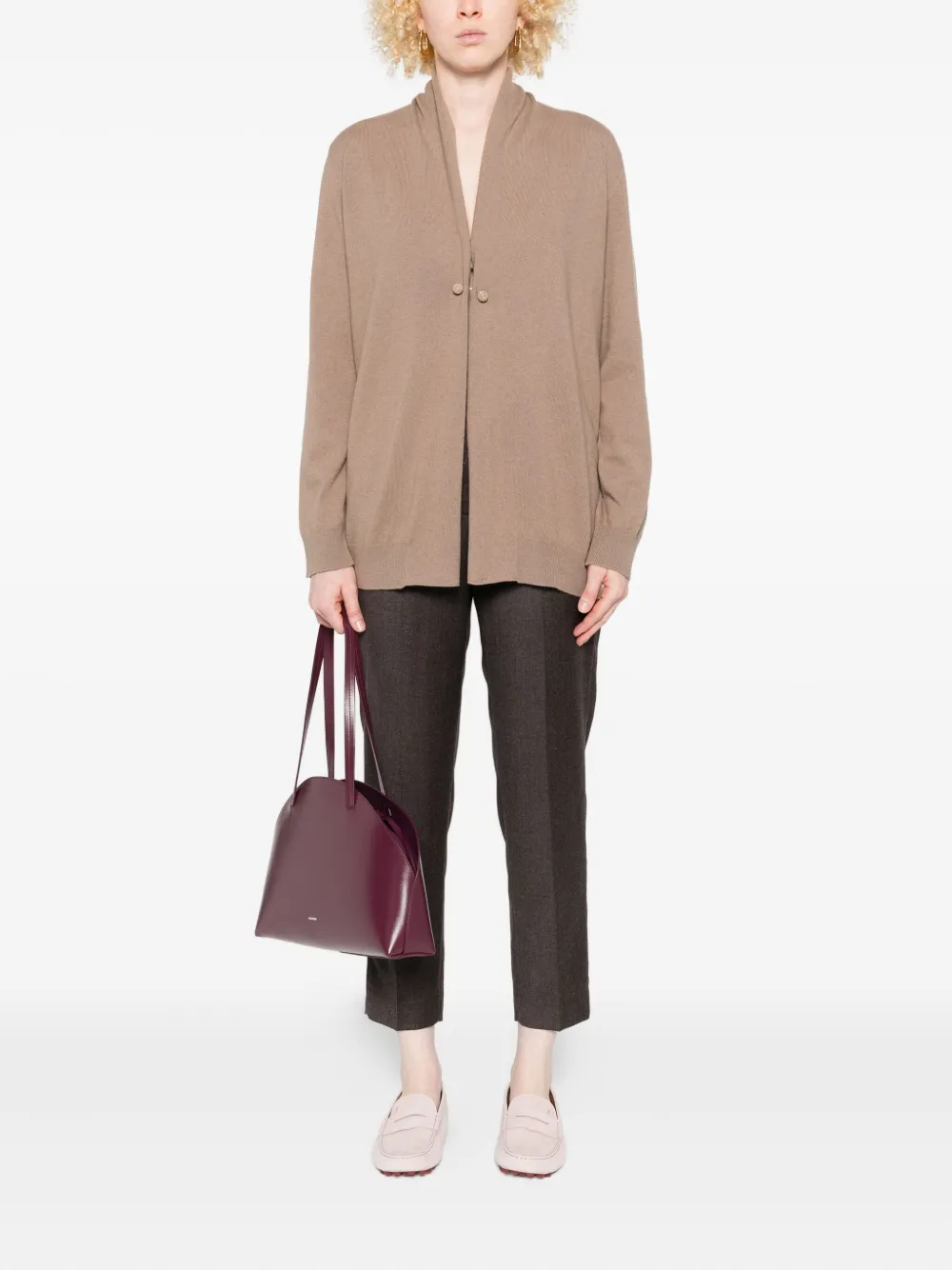 Fabiana Filippi brooch-detail cardigan | Cardigans | Image 2