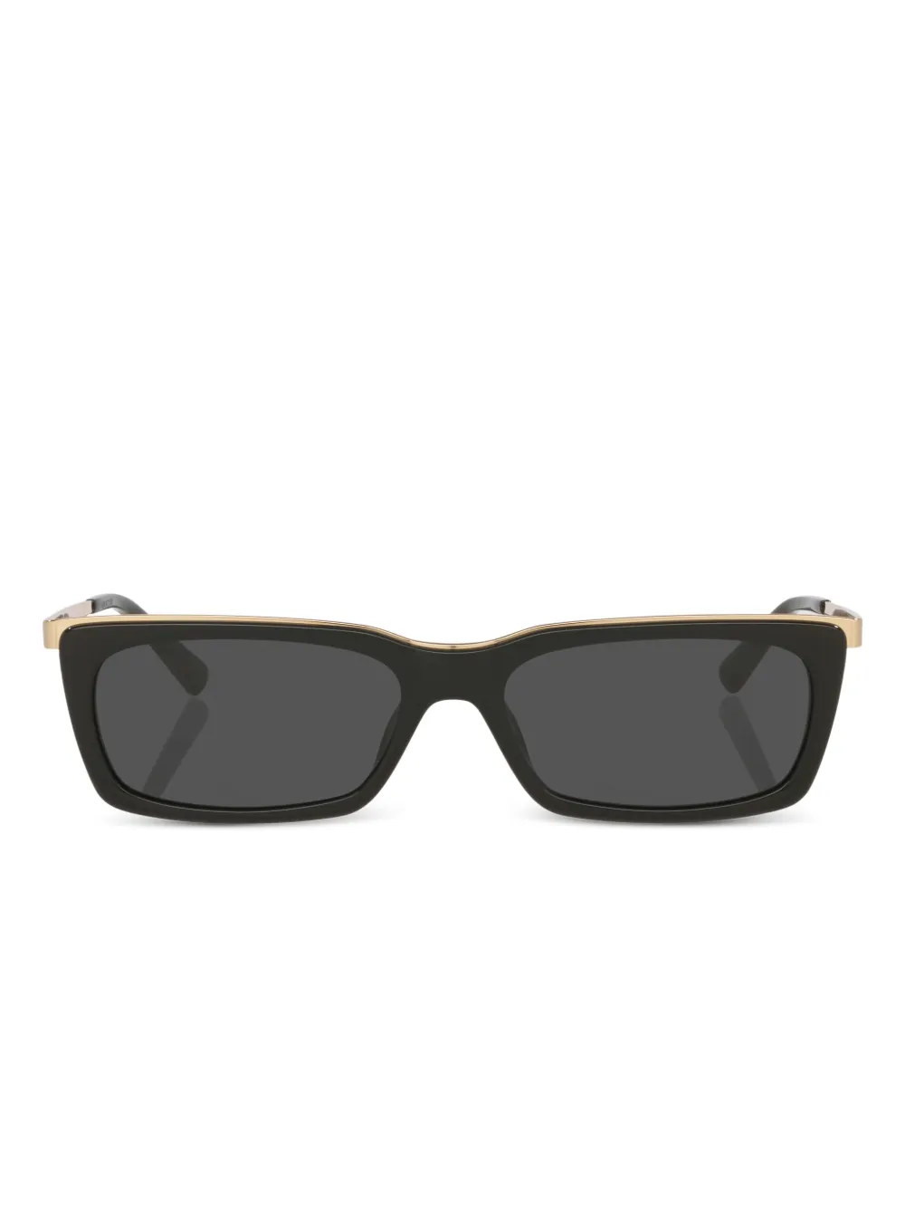Saint Laurent Eyewear rectangle-frame sunglasses | Black | Image 1