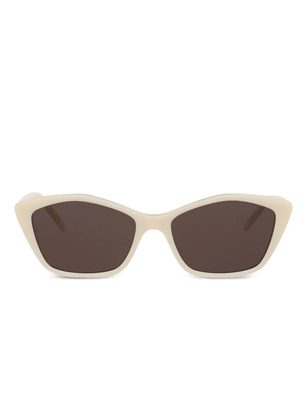 Saint Laurent geometric-frame sunglasses | Brown | Image 1