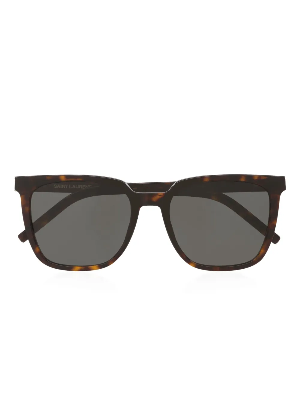 Saint Laurent Square-frame Sunglasses In Brown