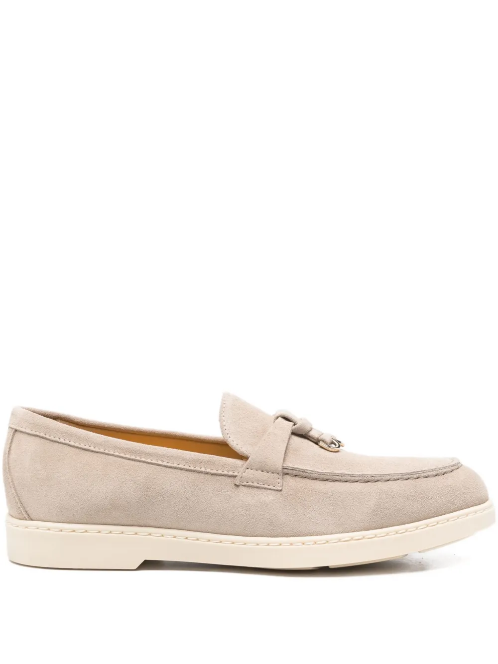 Doucal's Tassel-detail Suede Loafers In Multi
