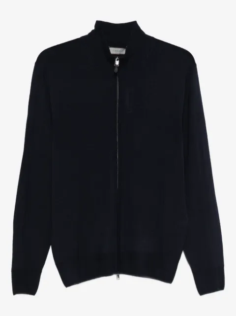 Canali zip cardigan