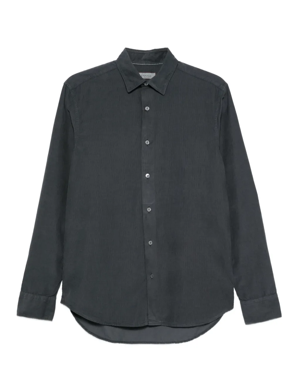 Canali long-sleeve button-down shirt | Grey | Image 1