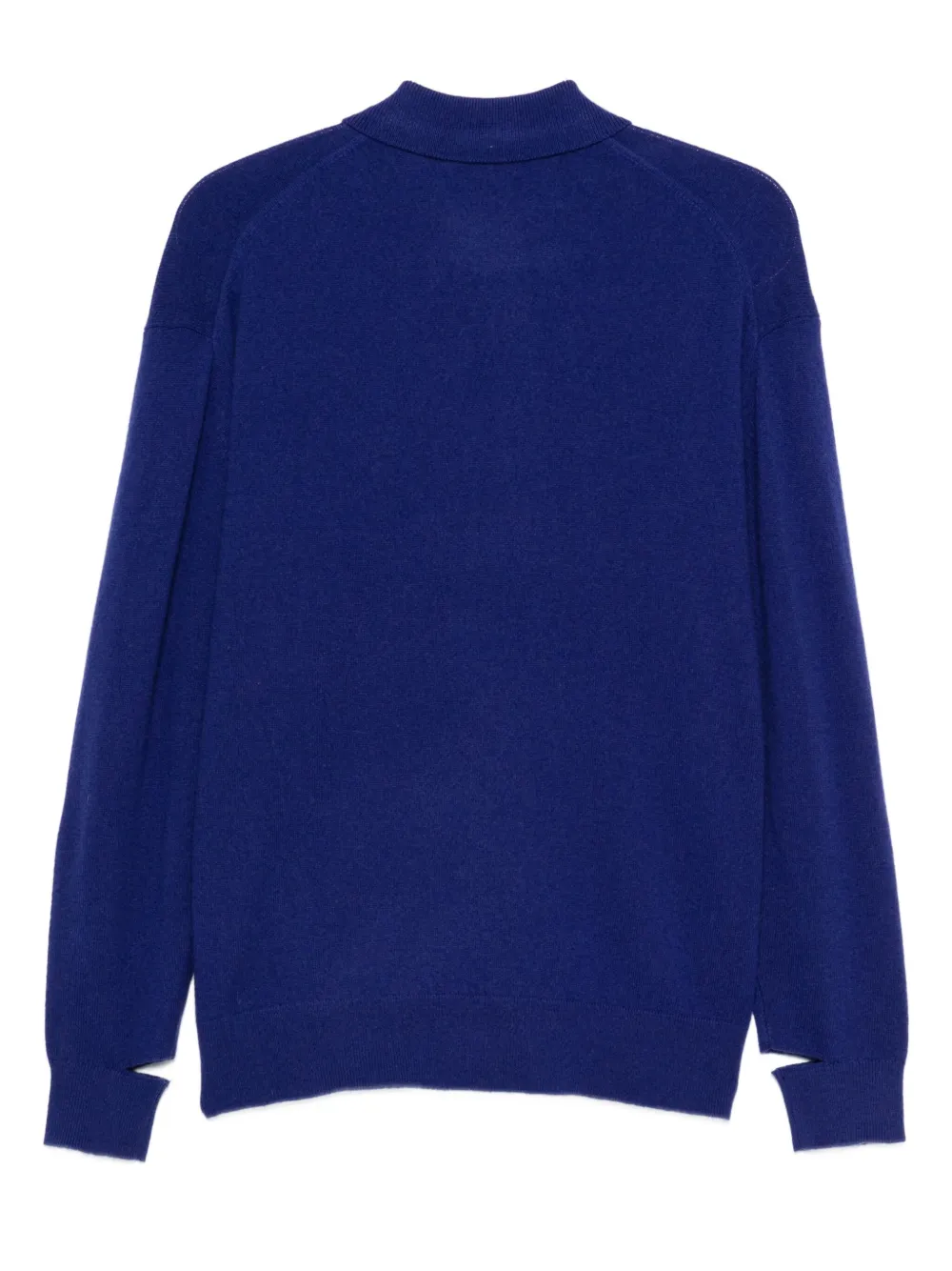 Tibi Polotop met knoopdetail - Blauw