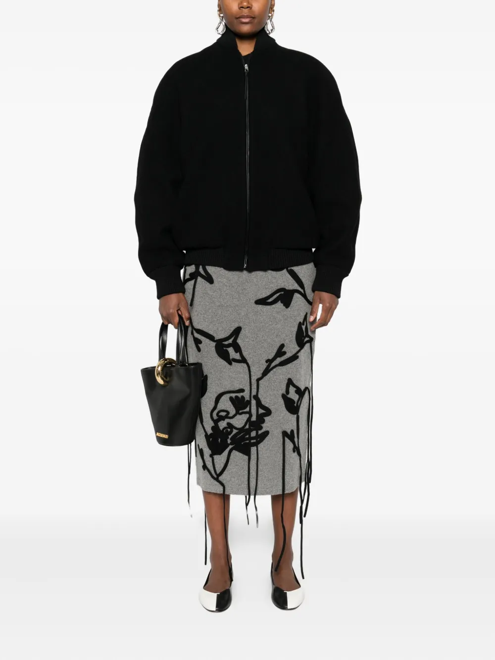 Jacquemus OUW00104AW00429 990 | Varsity Jackets | Image 2