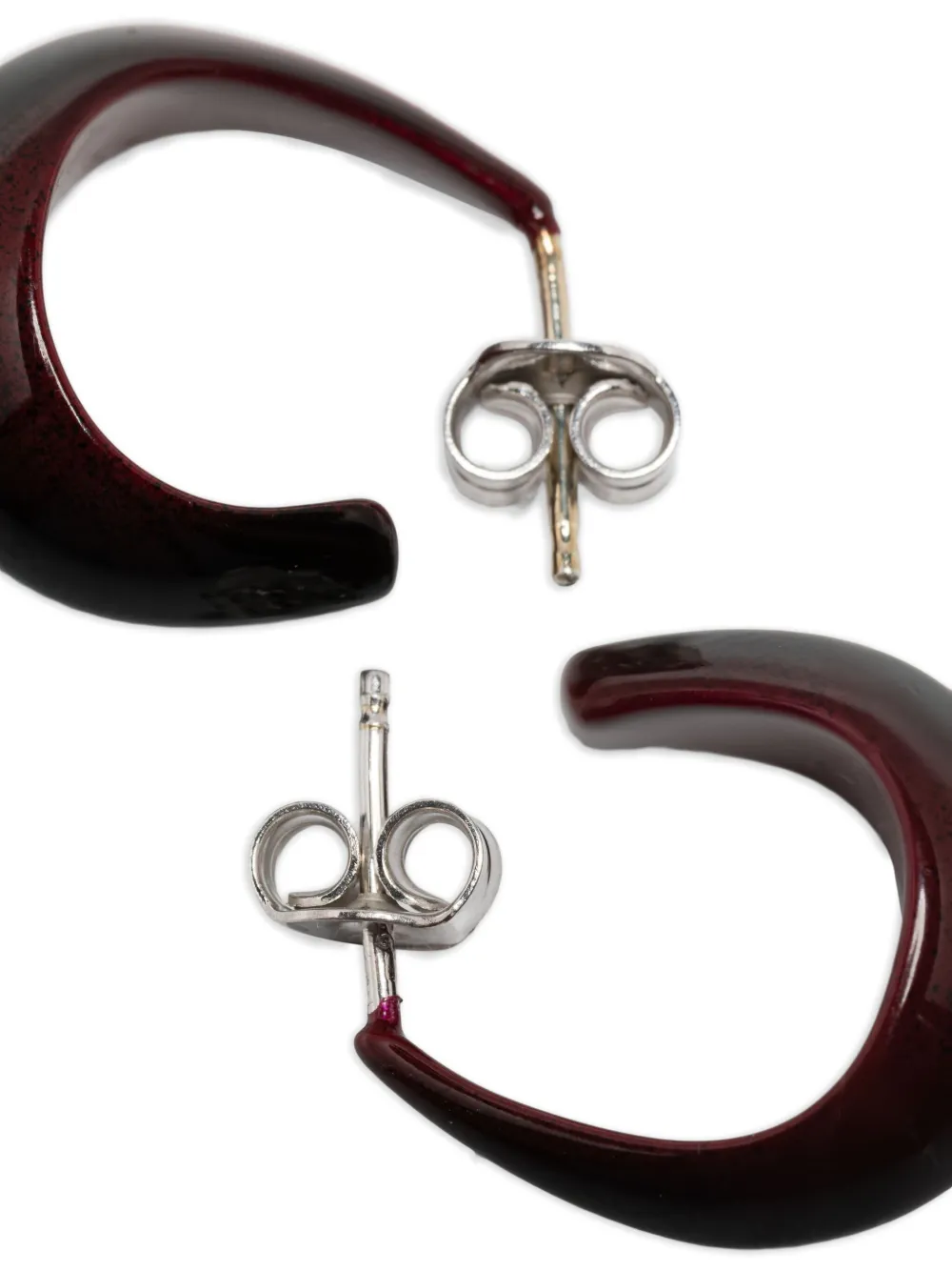  Lemaire Teardrop Earrings - Red 