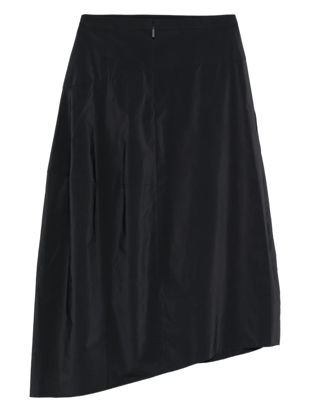 Tibi Asymmetrische midi-rok - Blauw
