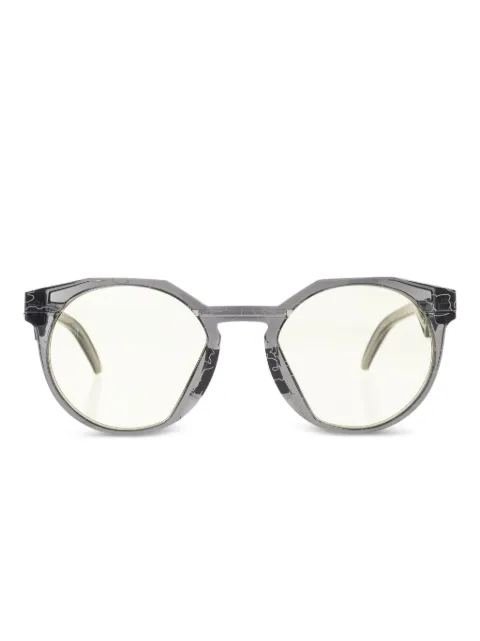 Oakley marble-effect round sunglasses