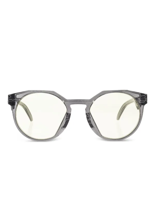 Oakley マーブルエフェクト ラウンドサングラス | グレー | FARFETCH JP