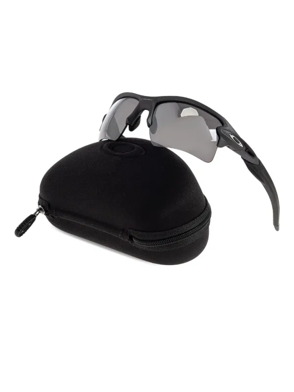Oakley リムレス シールドサングラス | グレー | FARFETCH JP