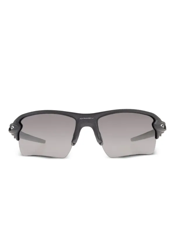 Oakley リムレス シールドサングラス | グレー | FARFETCH JP