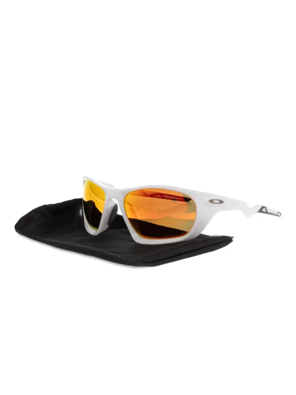 Oakley スポーツサングラス ホワイト/ゴールド Oakley スポーツサングラス ホワイト/ゴールド Oakley サングラス